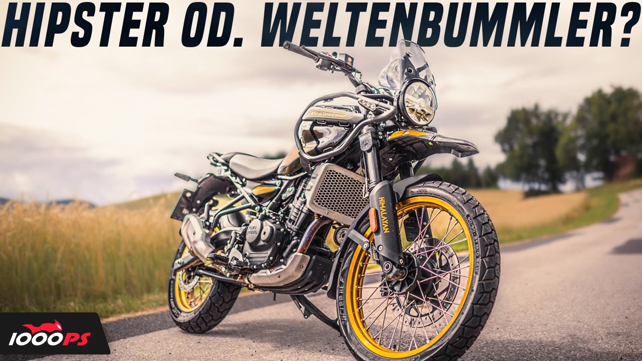 Endlich nicht mehr nur exotisch! Royal Enfield Himalayan 452 im Reiseenduro-Test!