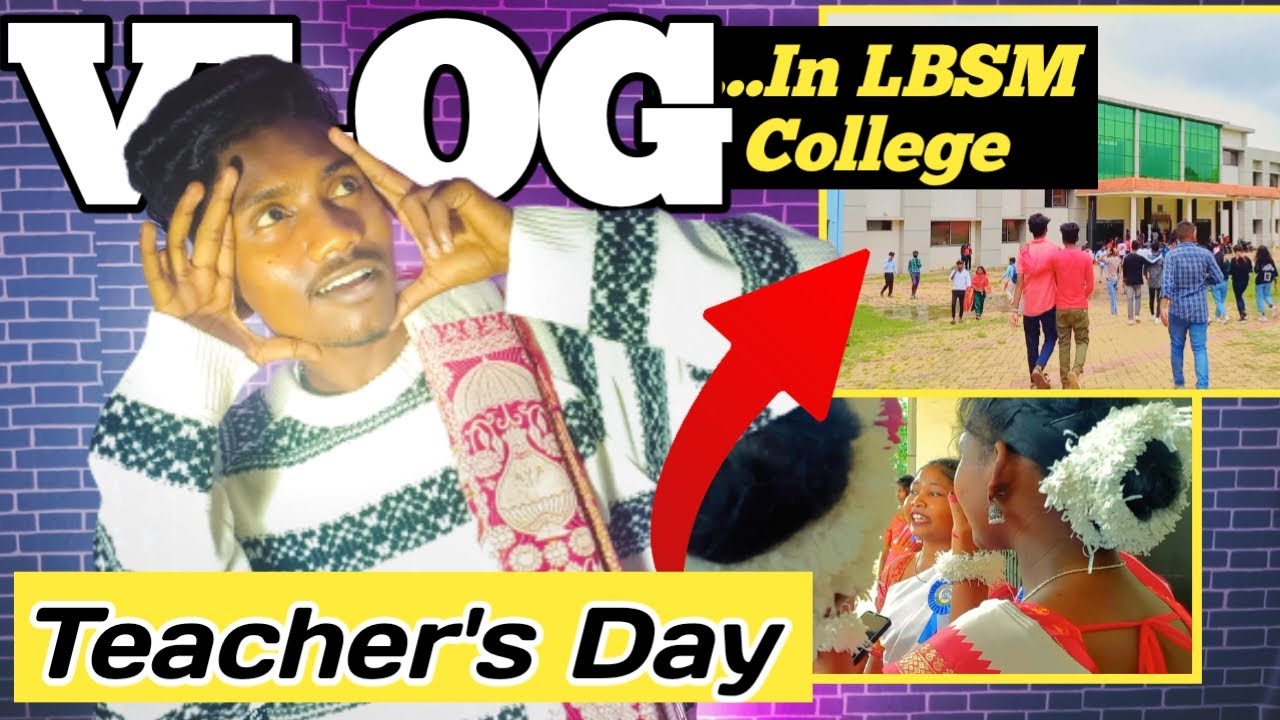 Behind the scenes of Teacher's Day celebration at LBSM College || BTW BUDHAN #jamshedpur #vlog