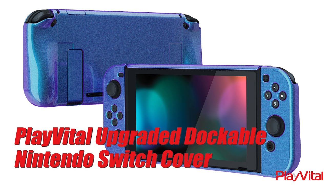 PlayVital Upgraded Nintendo Switch Dockable Protective Case