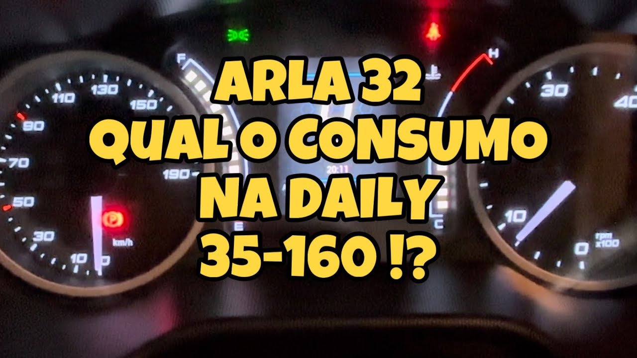 ARLA 32 QUAL CONSUMO NO IVECO DAILY 35-160