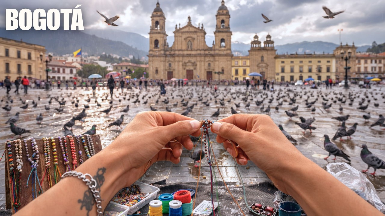 un Día con los Artesanos del CENTRO de BOGOTÁ 