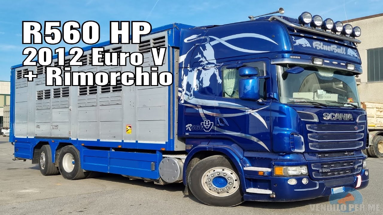 BRSC1009 - SCANIA R560 Animali Vivi
