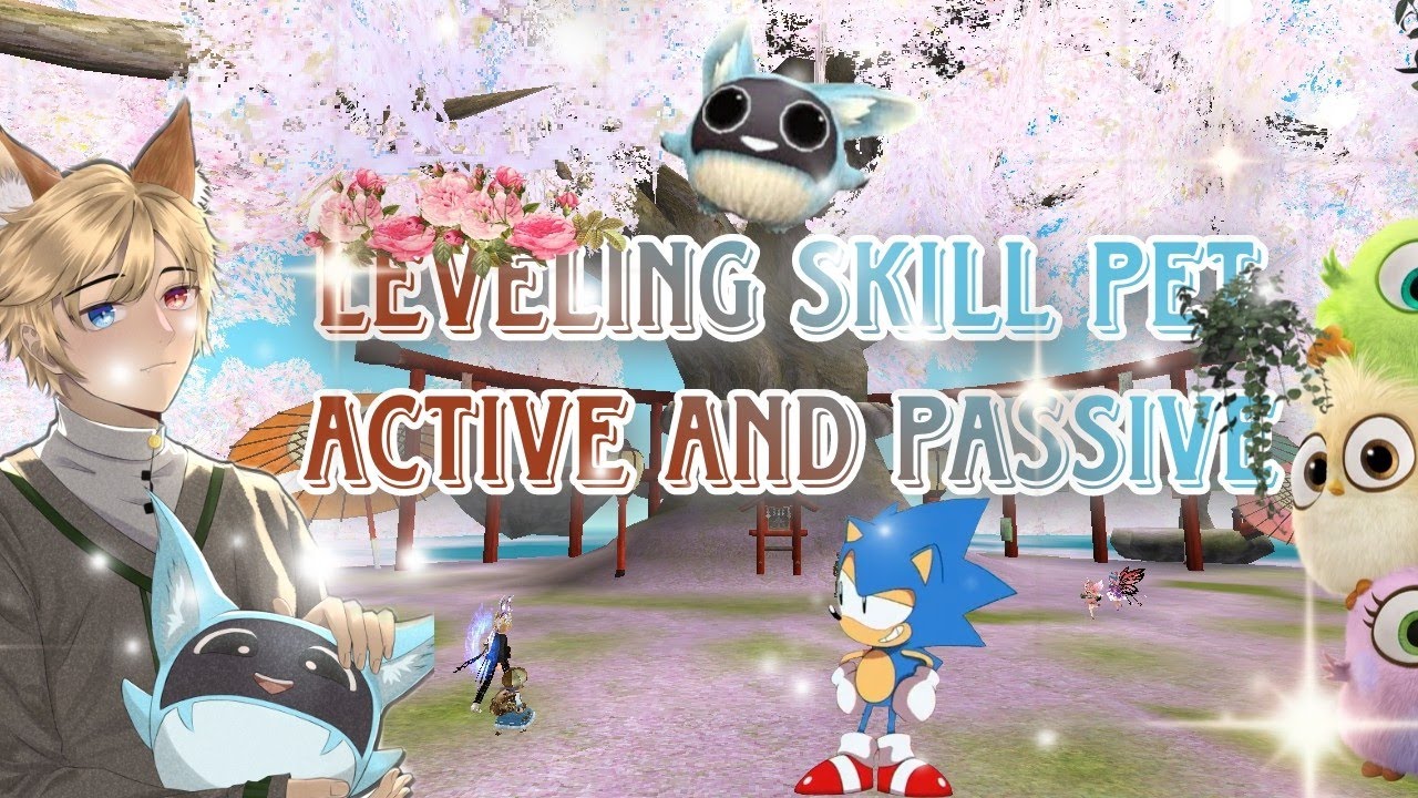 LEVELING SKILL ACTIVE and PASSIVE PET | TORAM ONLINE