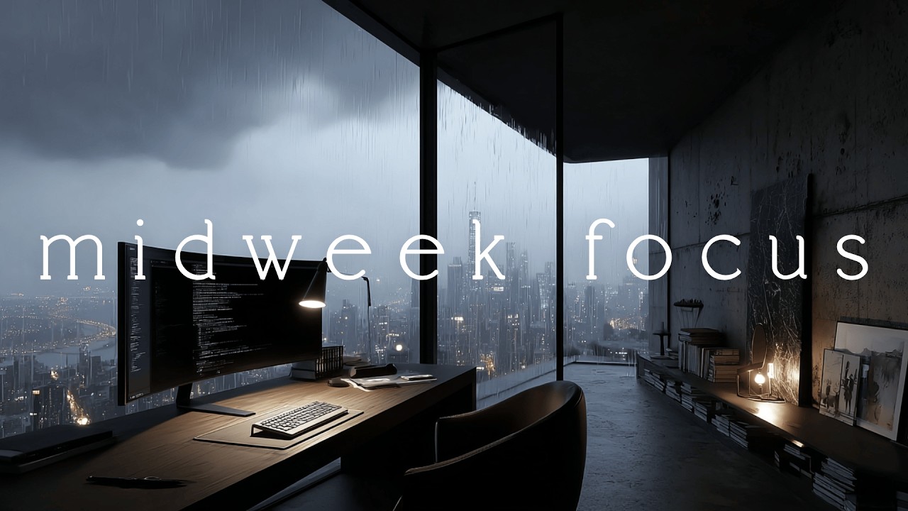 Midweek Focus ･ Deep Work Ambience for Coding & System Design