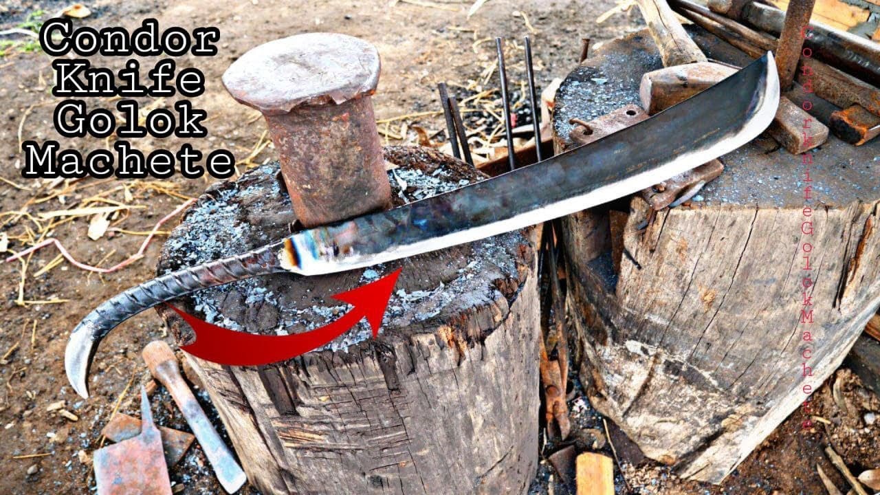 Knife Making , Condor Knife Golok machete canada