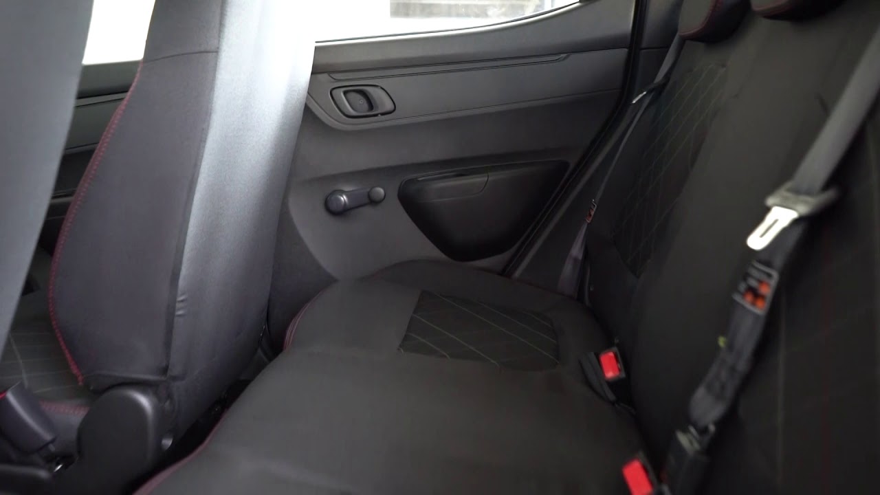 Nuevo - As&iacute; se ve el interior de un Renault Kwid Zen de color Negro.