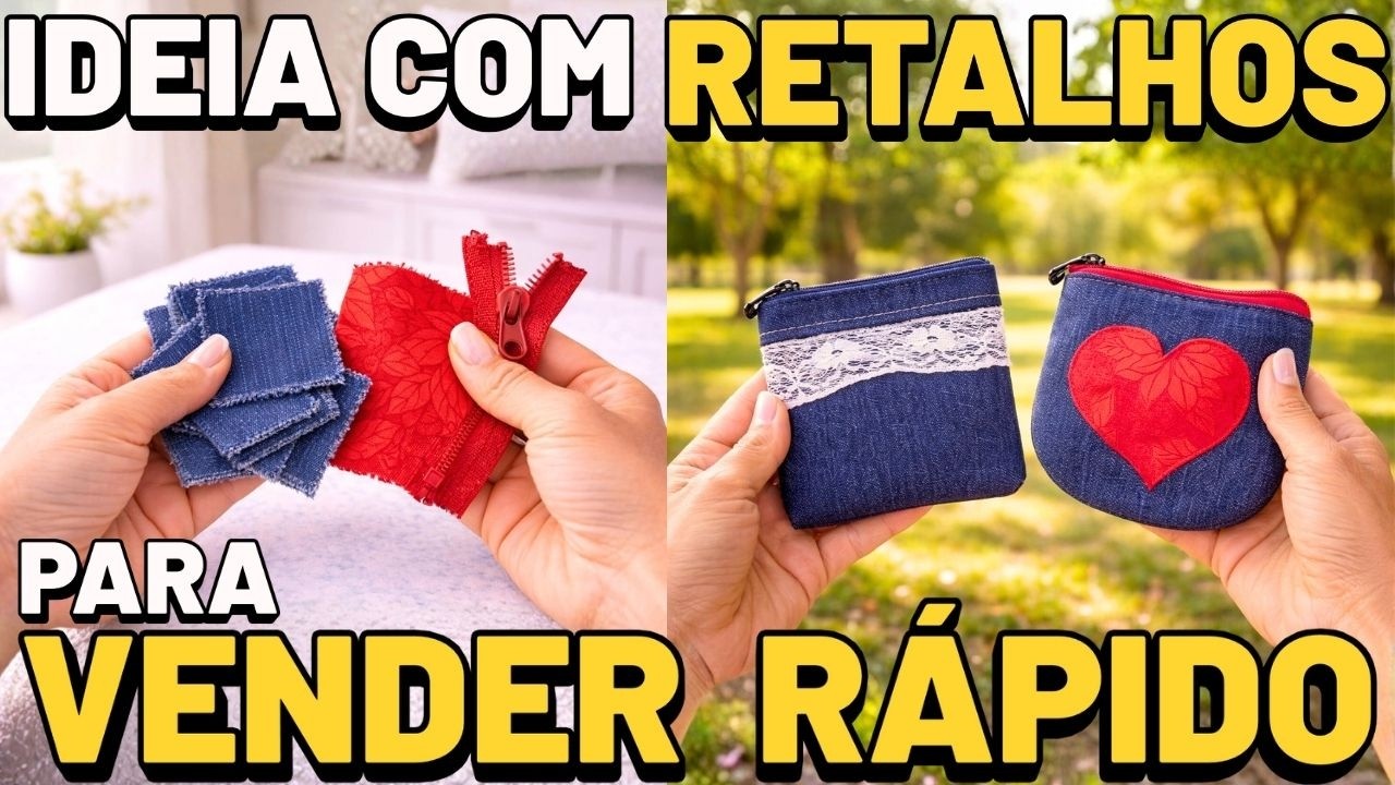 2 IDEIAS de PRODUTO que VENDE RÁPIDO na Costura Criativa Como Ganhar Dinheiro sendo INICIANTE