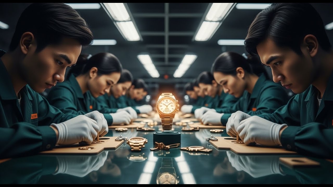 Inside the Rolex Factory: How $50,000 Luxury Watches Are Made (Start to Finish)