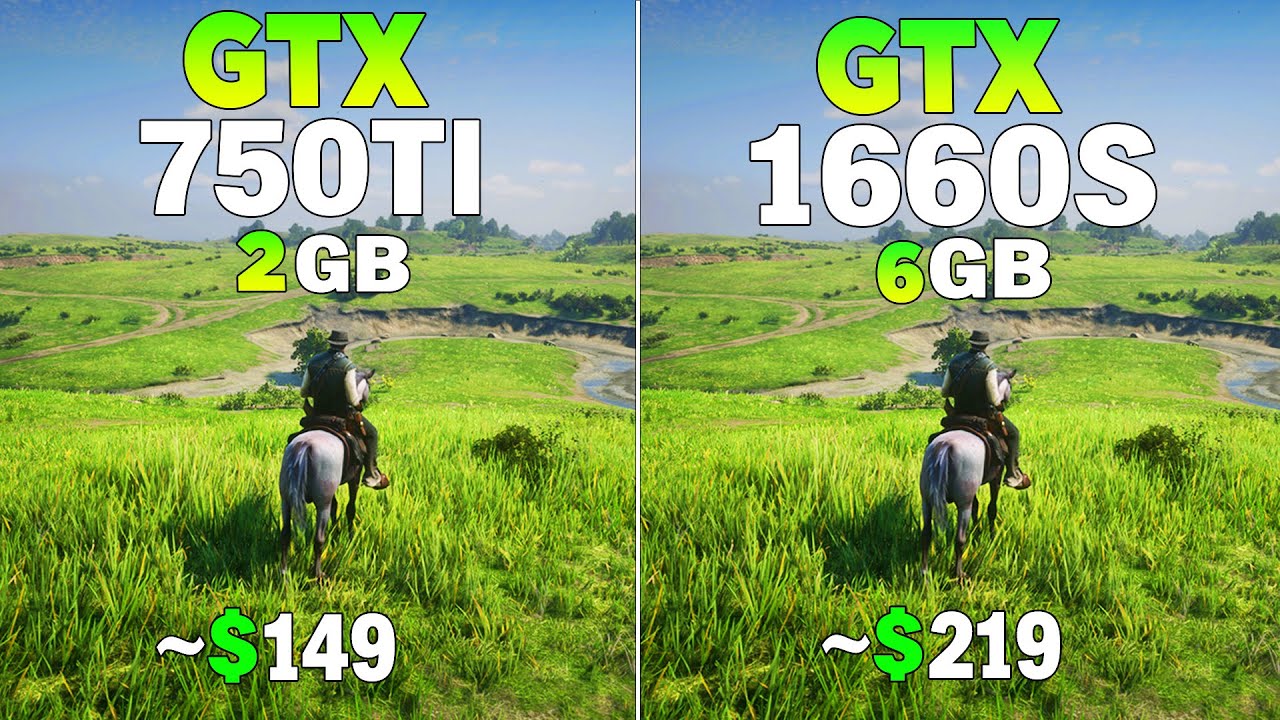 GTX 750 Tİ Vs GTX 1660 Super - Test in 11 Games