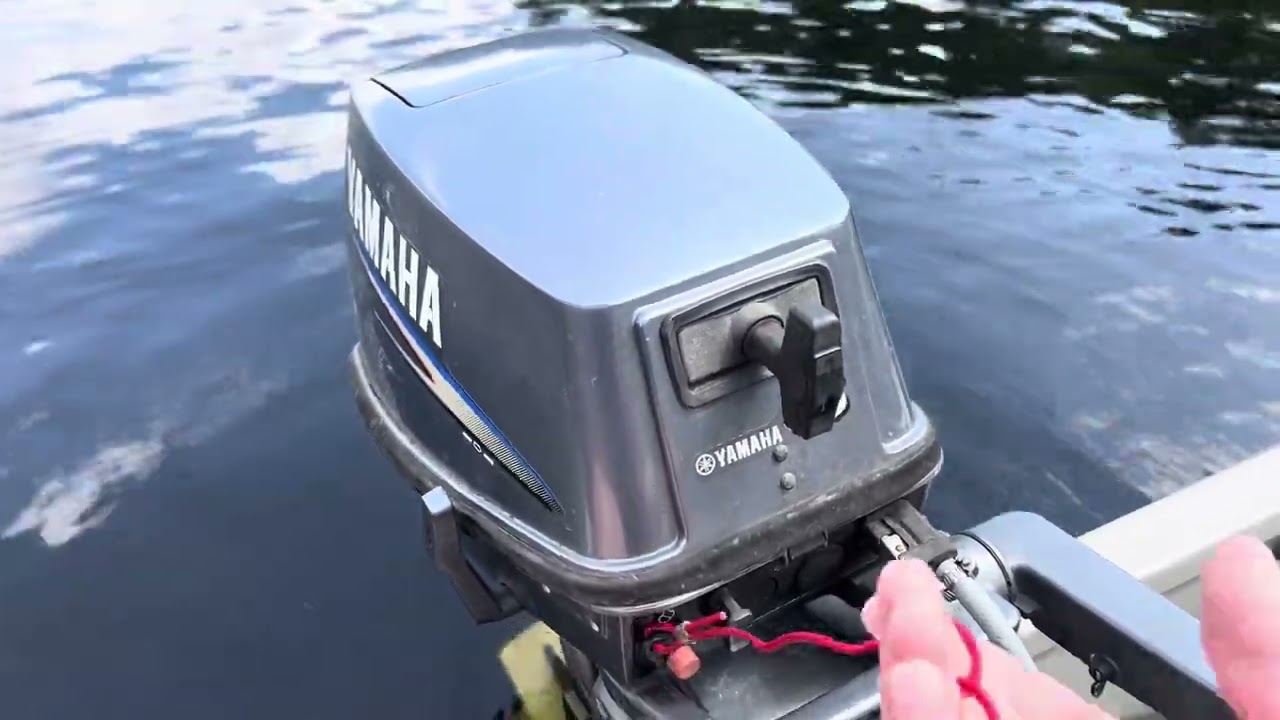 Yamaha 8 hp outboard starting