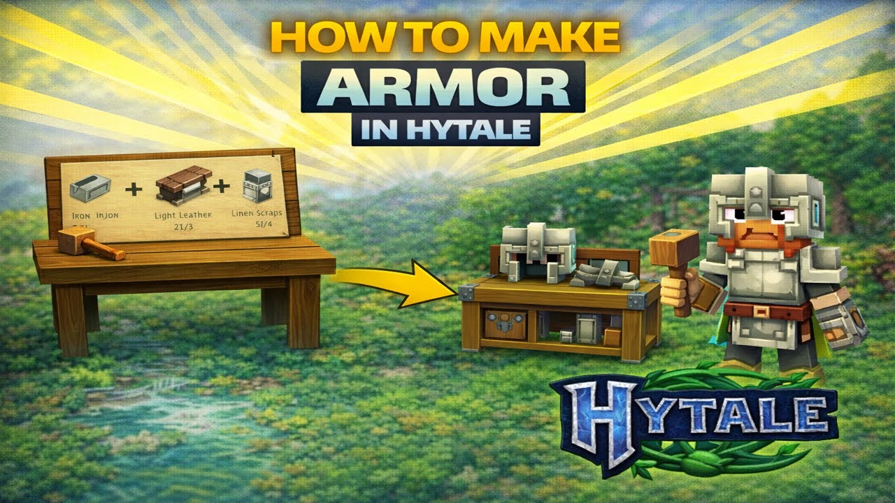 How to Make Armor in Hytale (Step by Step)