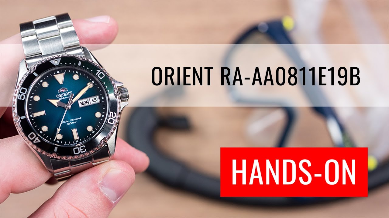 HANDS-ON: Orient Sports Kamasu II Automatic RA-AA0811E19B