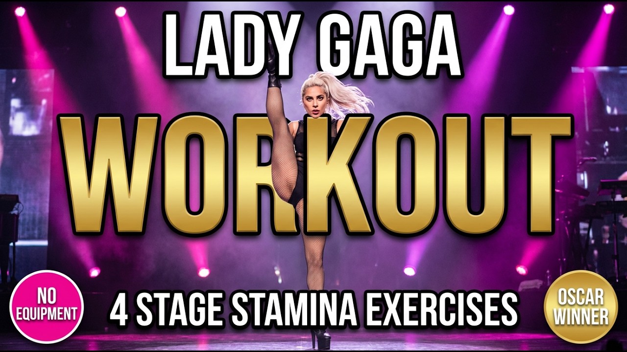 Lady Gaga's Stage Dynamics Secret: 4 Stamina Exercises!