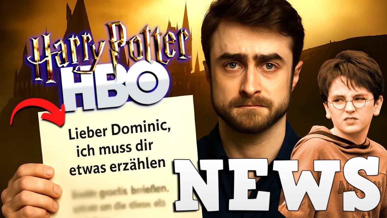 DANIEL RADCLIFFE schreibt EMOTIONALEN BRIEF an NEUEN HARRY DARSTELLER 😨 | Harry Potter Serie NEWS