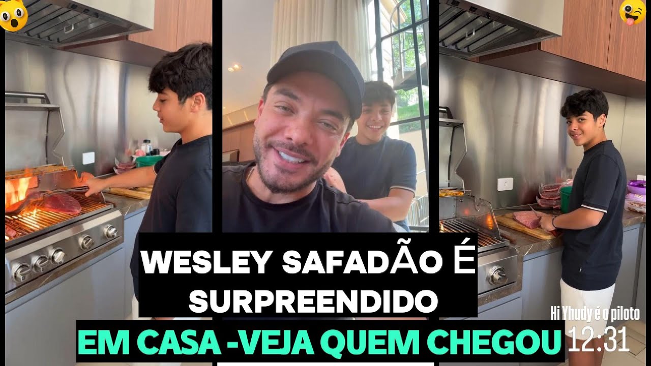 WESLEY SAFADÃO É SURPREENDIDO EM CASA — VEJA QUEM CHEGOU!