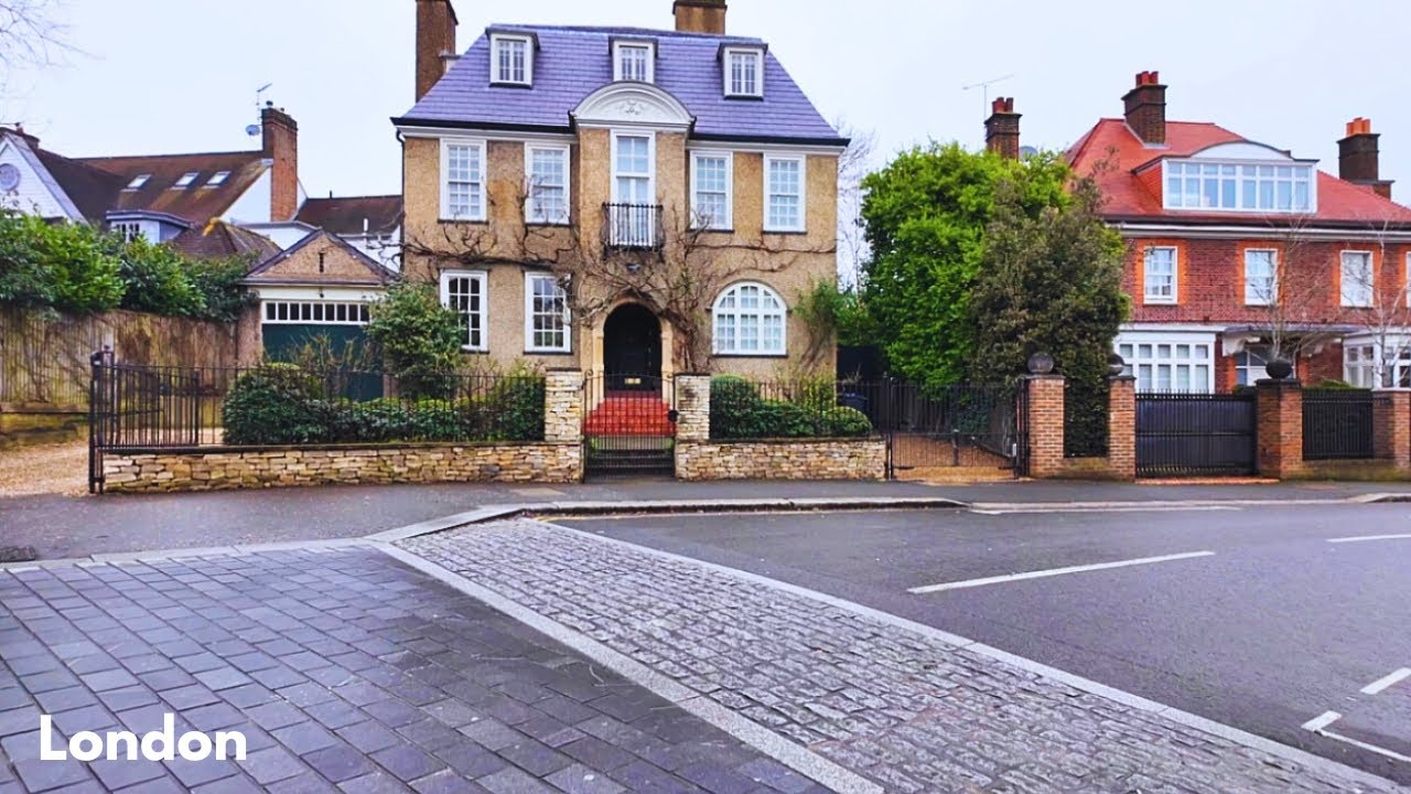 London Residential Walk In Wimbledon | Wimbledon Village | Dog & Fox | Common | Hand In Hand | 4K