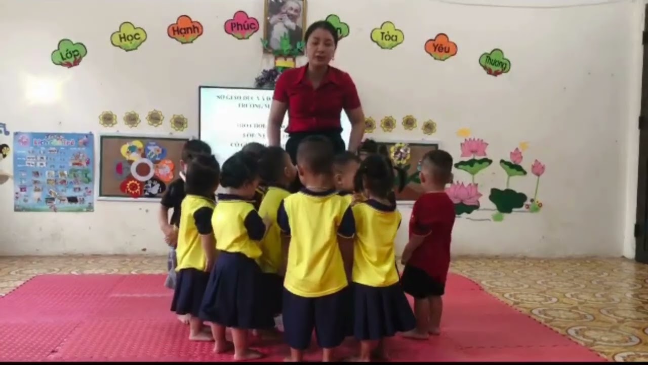 Trò chơi: Bóng tròn to. Cô giáo: Trần Thị Thu Huyền