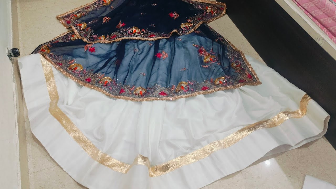 New shadhi special lehnga odhni #sanganeri #जयपुरी #embrodering #fashion 