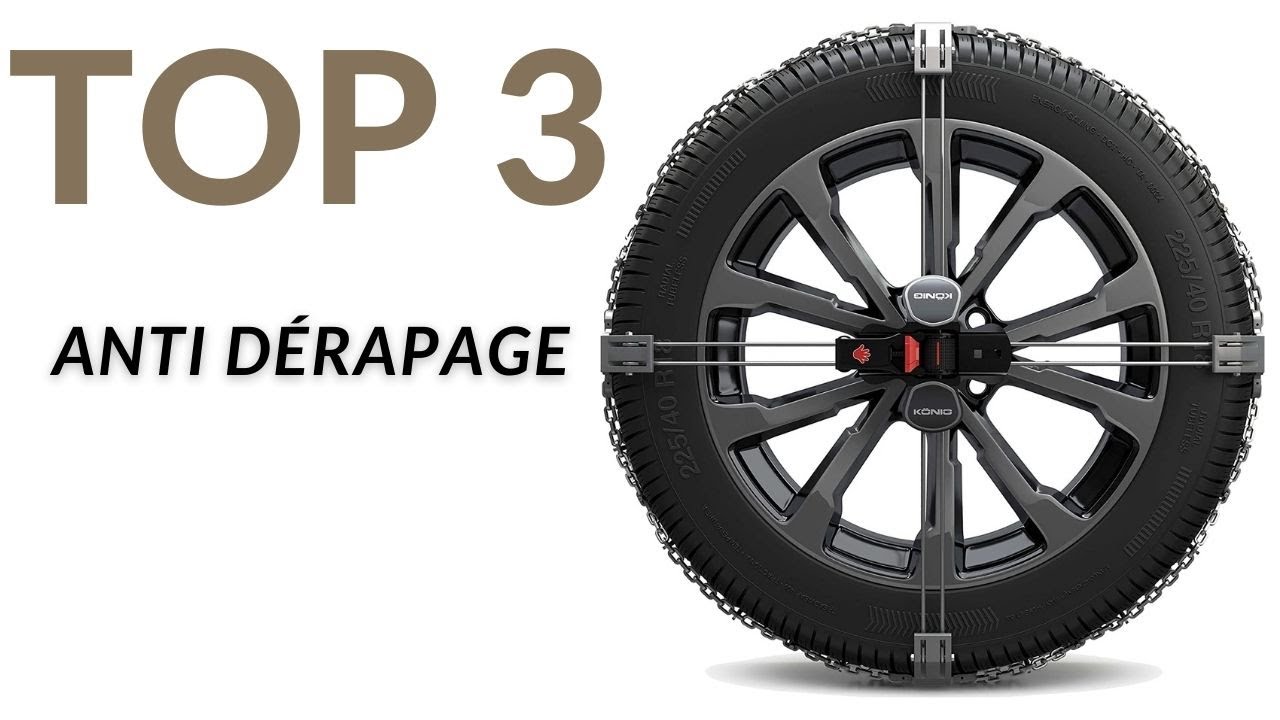 TOP 3 : Meilleure chaine à neige pour voiture