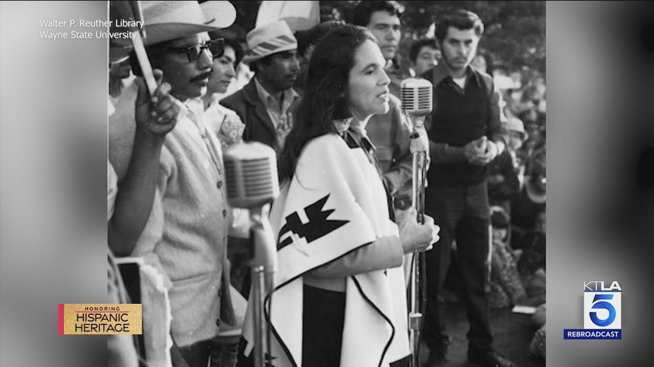 Honoring Hispanic Heritage: Dolores Huerta, labor leader and civil rights activist