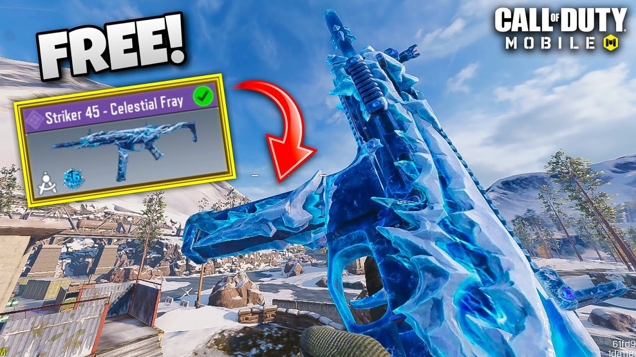 Free STRIKER 45 Celestial Frey Best Gunsmith/Loadout | Fast ADS + No Recoil | Season 11 COD Mobile