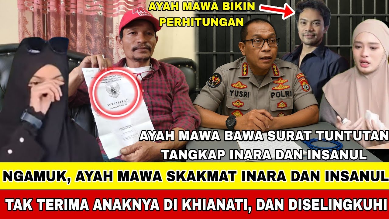 MATI KUTU!! TAK TERIMA ANAKNYA DIPOLIGAMI DIAM DIAM!! AYAH MAWA MARAHI INSANUL FAHMI DAN INARA RUSLI