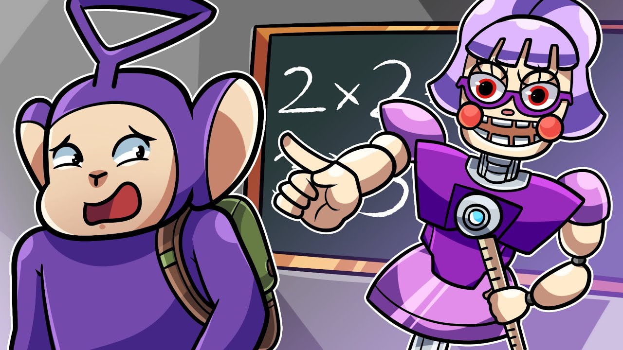 ESCAPE FROM MISS ANI-TRON'S | Tinky Winky Plays: Roblox Escape Miss Ani-Tron's Detention