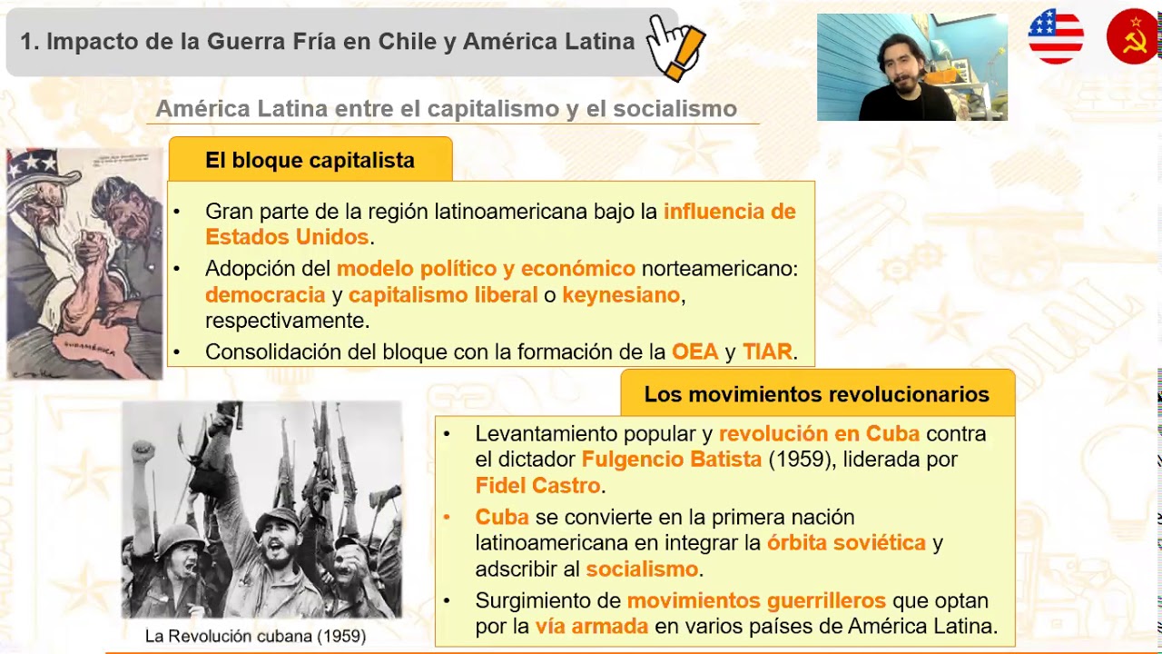 Clase: Impacto de la Guerra Fría en Chile y A. latina
