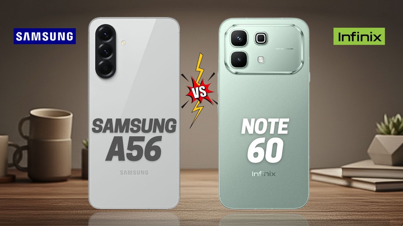 Samsung A56 vs Infinix Note 60  Full comparison ⚡Which one is Best