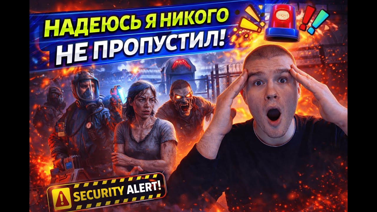 ПРОПУСТИЛ ЗОМБИ НА КПП? УСТРОИЛСЯ НА НОВУЮ РАБОТУ ОХРАННИКОМ И ИЩУ ЗАРАЖЕННЫХ (QUARANTINE ZONE)