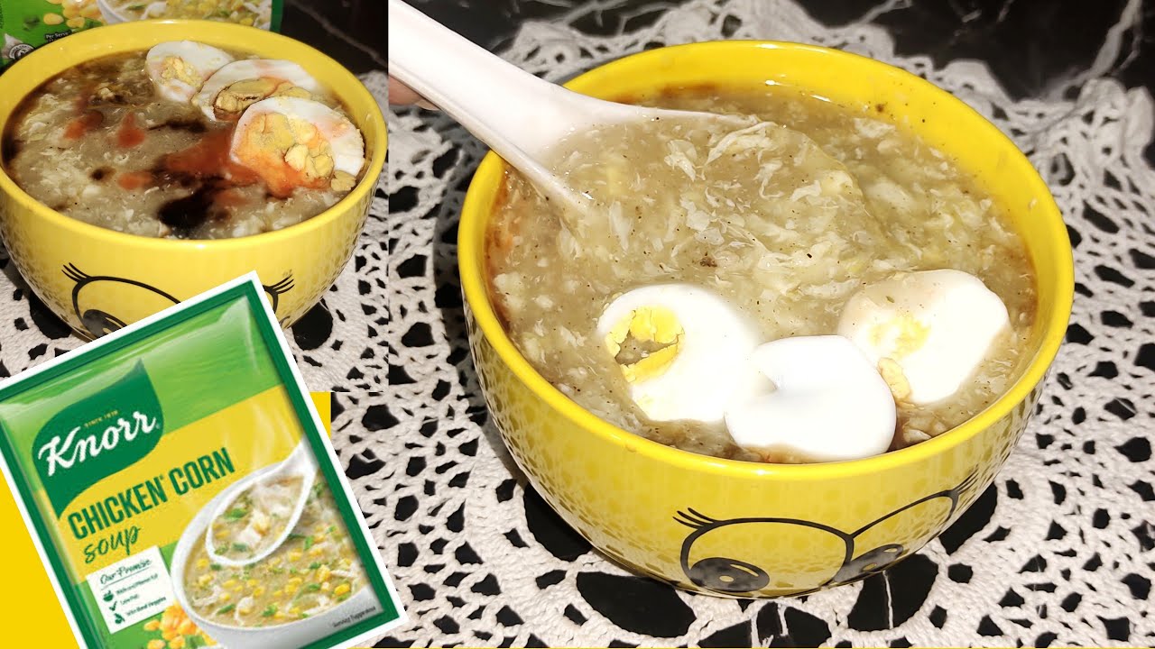 Chicken Corn Soup Recipe | Knorr Chinese Soup | How To Cook Knorr Chicken Corn Soup Recipe At Home