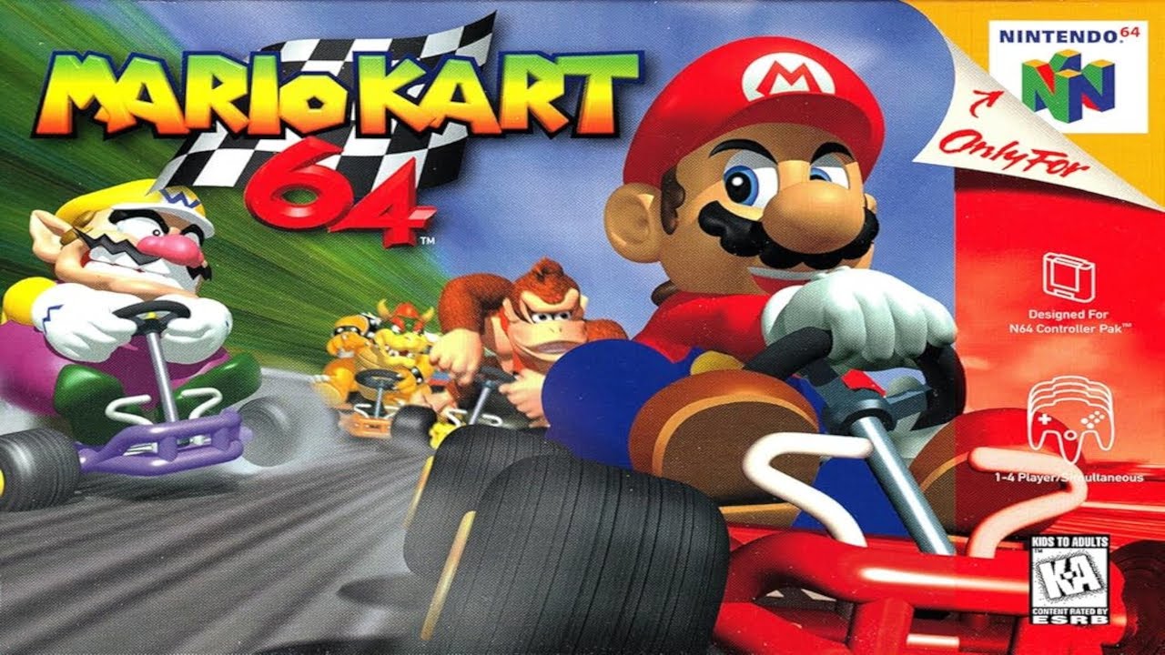 Mario Kart 64 Soundtrack (Complete) w/Time Stamps Nintendo