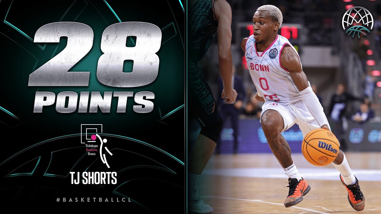 TJ Shorts on fire! 🔥 | 28 PTS / 7 REB / 8 AST  | Basketball Champions League 2022/23