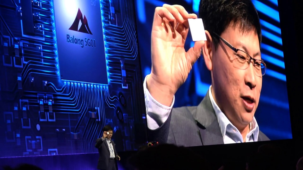World's first 5G chipset: Huawei Balong 5G01
