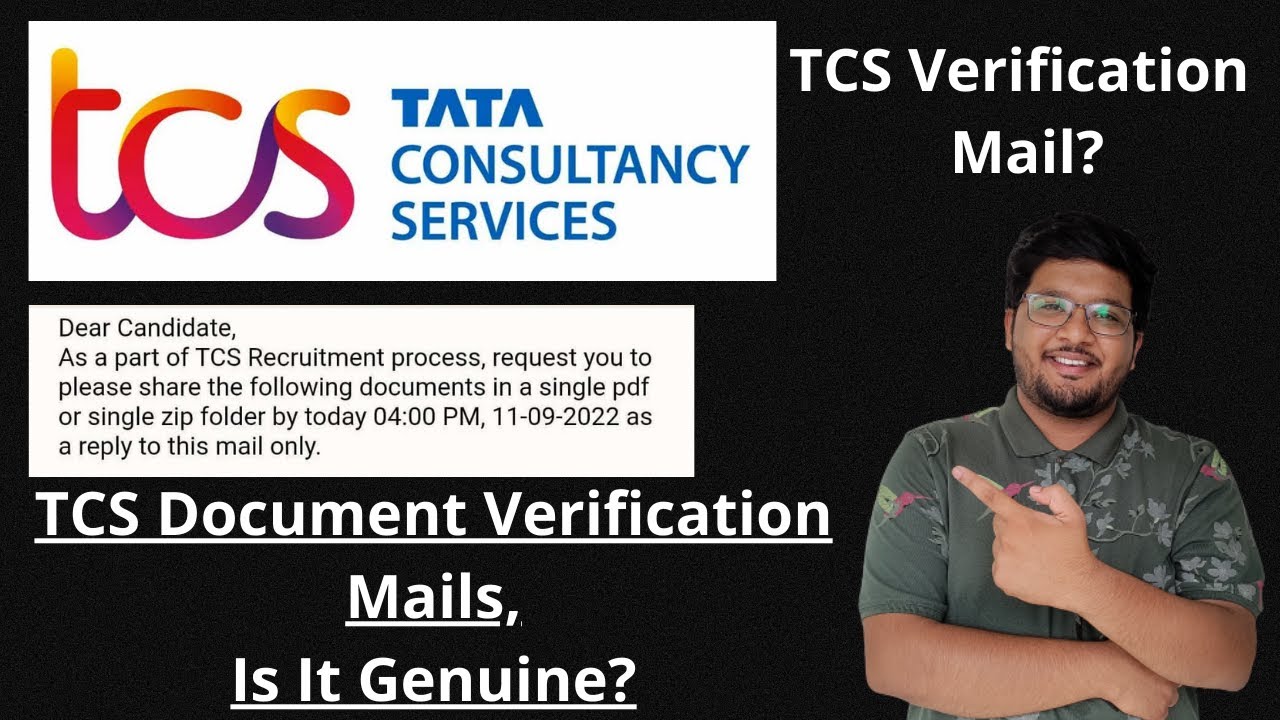 TCS Document Verification Mail, what does it means? | Batched Means Interview ?? 🔥🔥