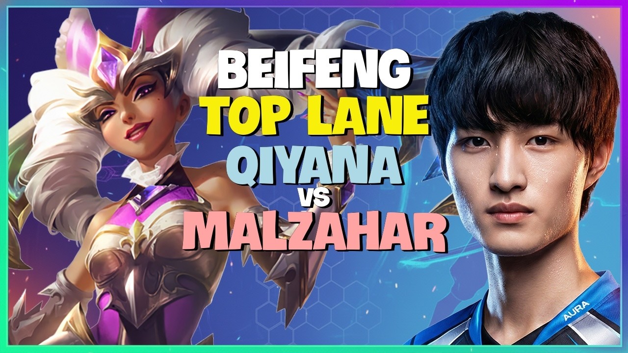 BeiFeng Qiyana : This Dude is still DEVASTATING the CN Super Server from TOP LANE