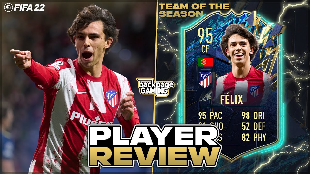 the best Portuguese Striker in FIFA 🇵🇹 95 TOTS Joao Felix Player Review! | FUT 22