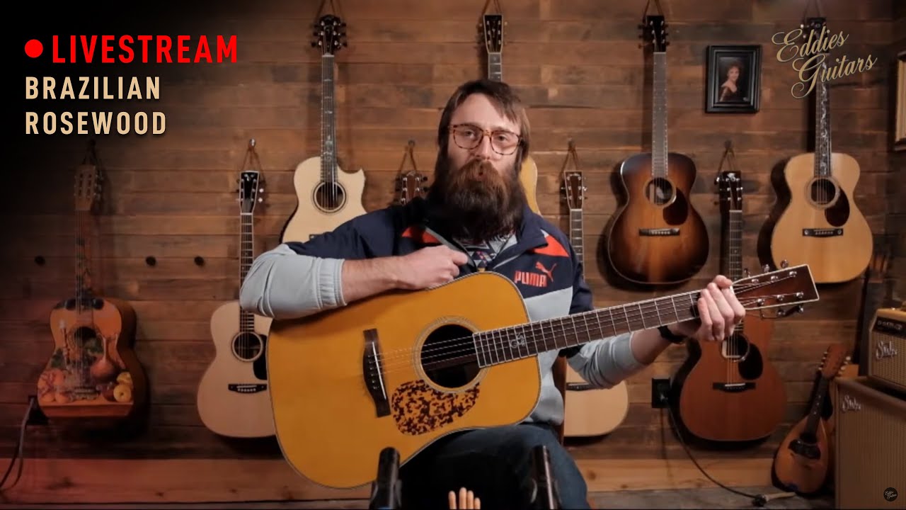 Brazilian Rosewood Guitars Live Stream with Matt | Ep.21