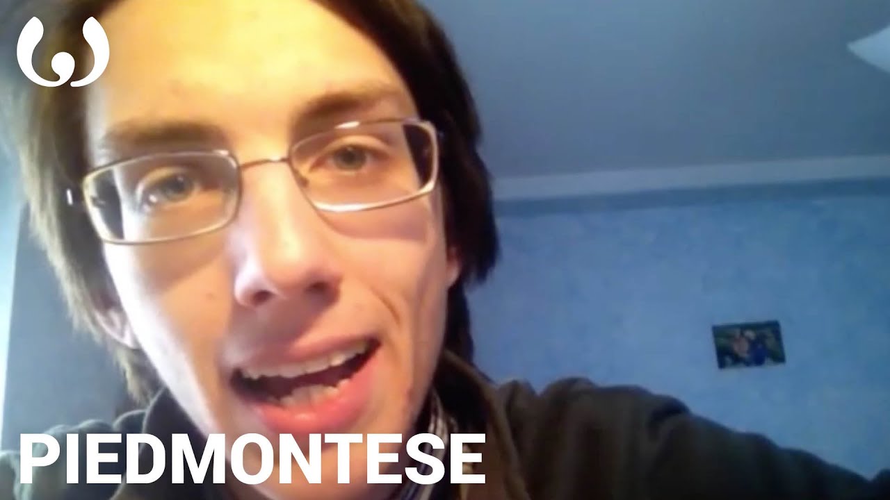 WIKITONGUES: Simon speaking Piedmontese