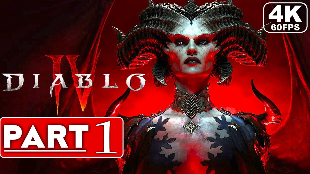 DIABLO 4 Gameplay Walkthrough Part 1 Beta [4K 60FPS PC] - No Commentary