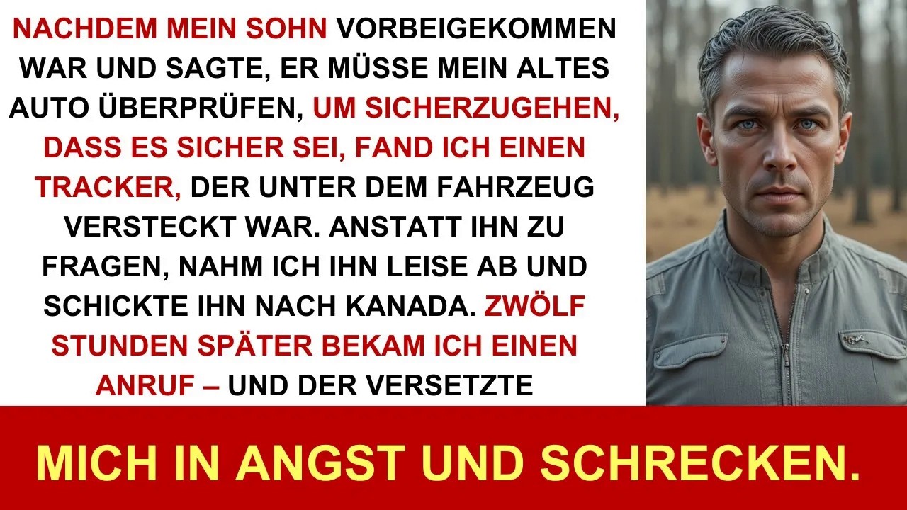 Ich fand einen Tracker am Auto – schickte ihn nach Kanada  Dann kam ein furchtbarer Anruf