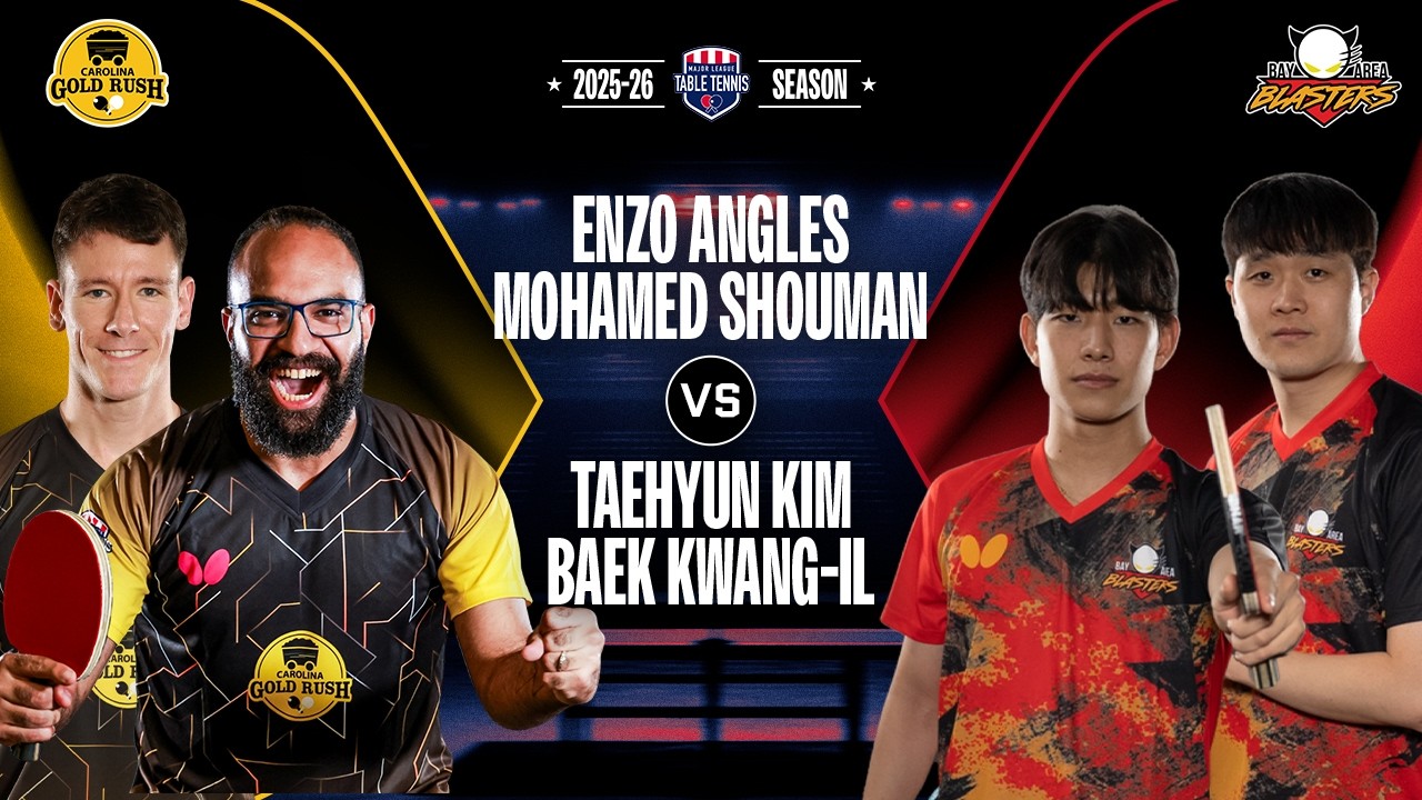 MATCH HIGHLIGHTS: Angles/Shouman vs Kim/Kwang-IL | MLTT Week 12 (Pleasanton, CA)