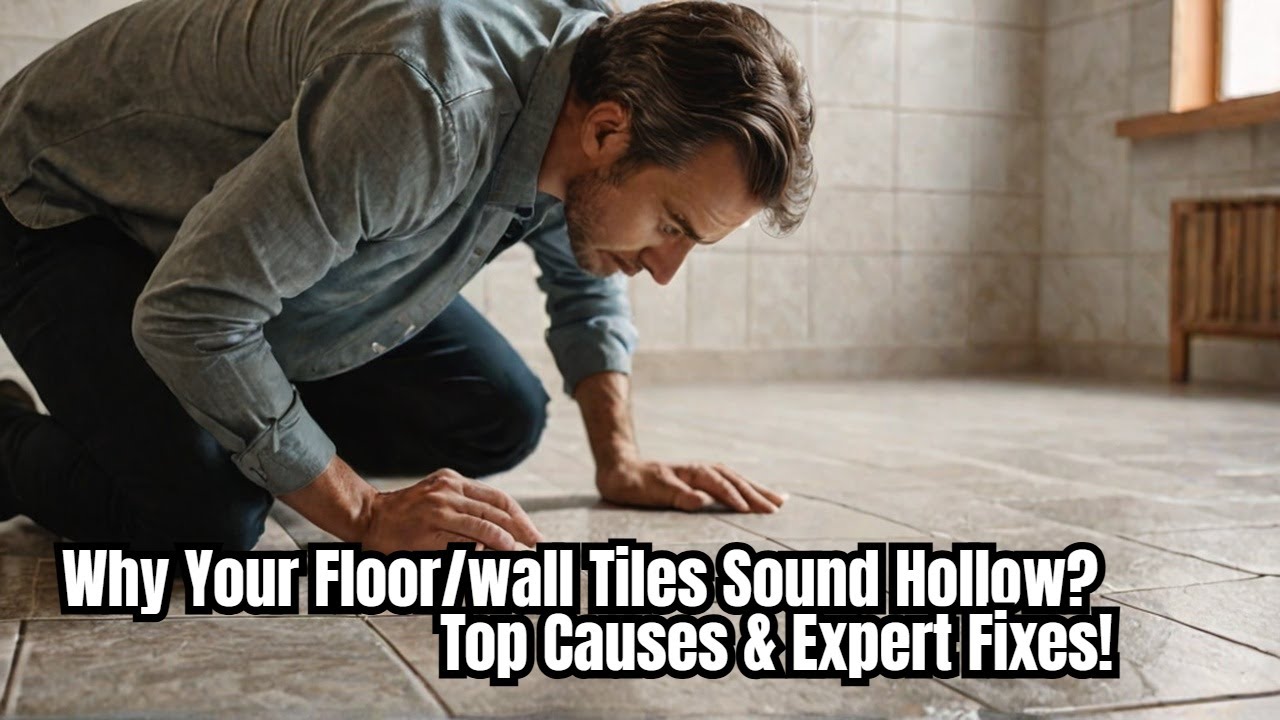 Why Your Floor/wall Tiles Sound Hollow? Top Causes & Expert Fixes!