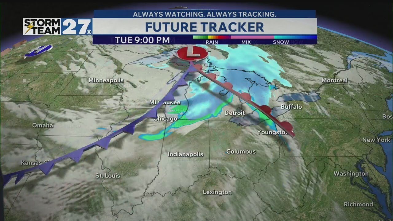Another round of snow overnight