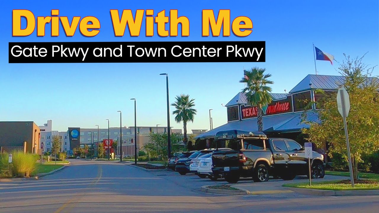 Driving In Jacksonville Florida - Gate Parkway / Town Center Parkway