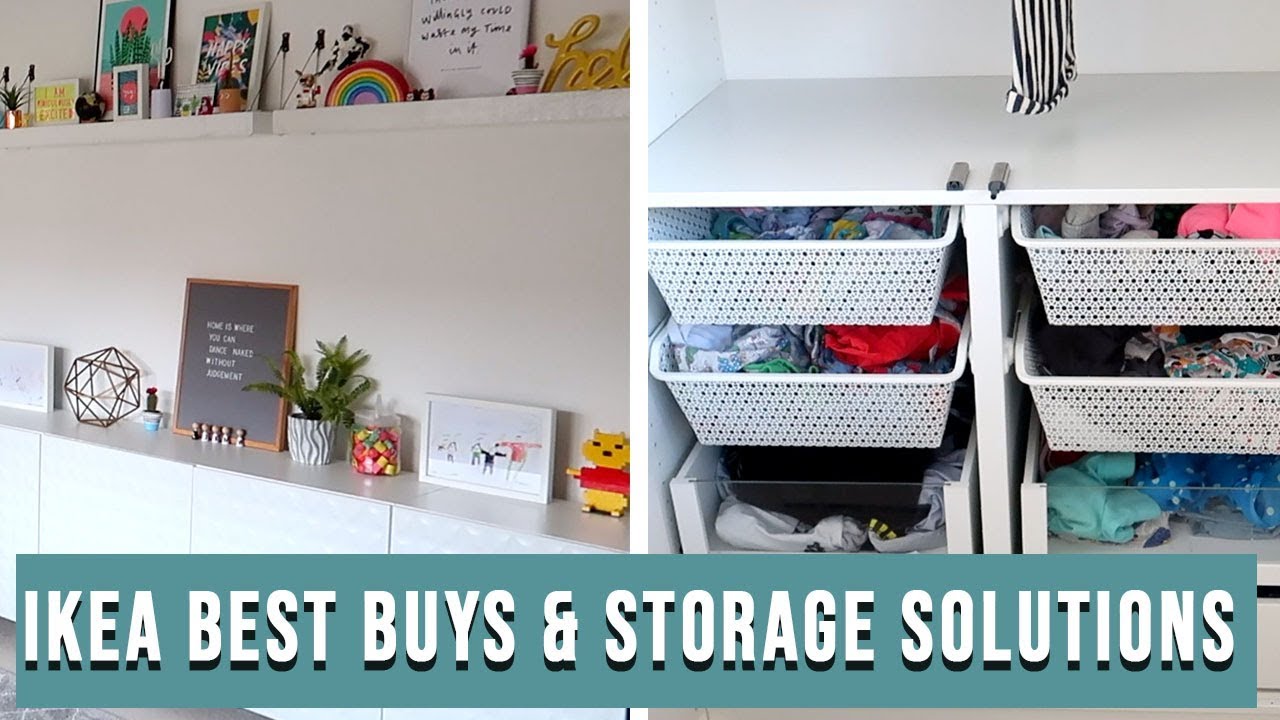 IKEA STORAGE SOLUTIONS | FAVOURITE IKEA PURCHASES & MUST HAVES FOR STORAGE AND ORGANISATION