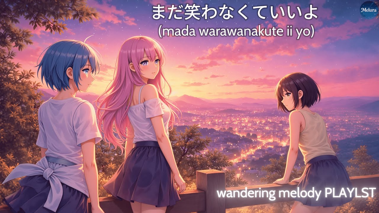 🌙 まだ笑わなくていいよ  (Mada Warawanakute Ii yo)  | 🇯🇵 Japanese song | 🎧 Pop-Rock | 💙 By Melura