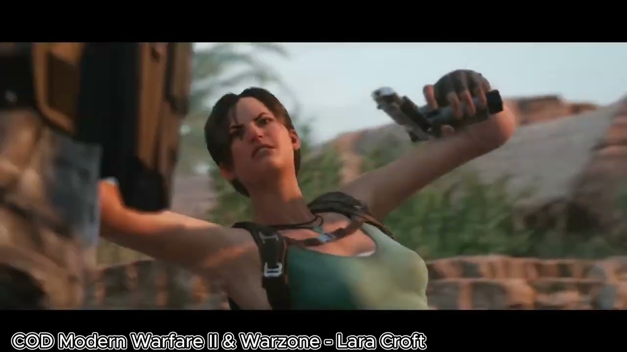 Call of Duty Lara Croft Operator Bundle..!!!!!