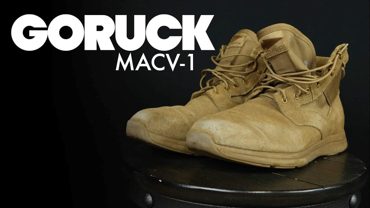 GoRuck | MACV-1 Coyote Suede | The Boot Guy Reviews