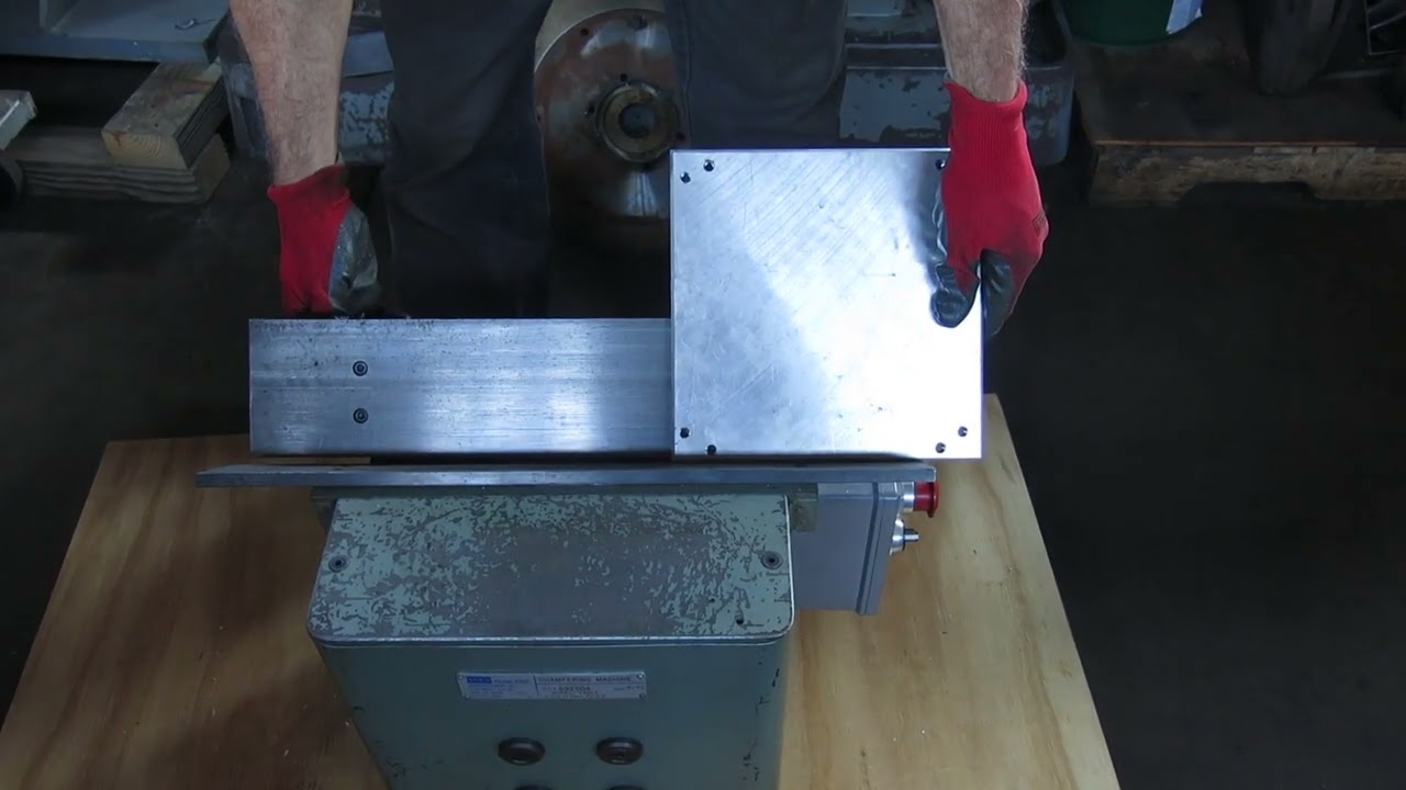 PEM Bevel Mill Edge Finisher @ Mullin Machinery of NJ